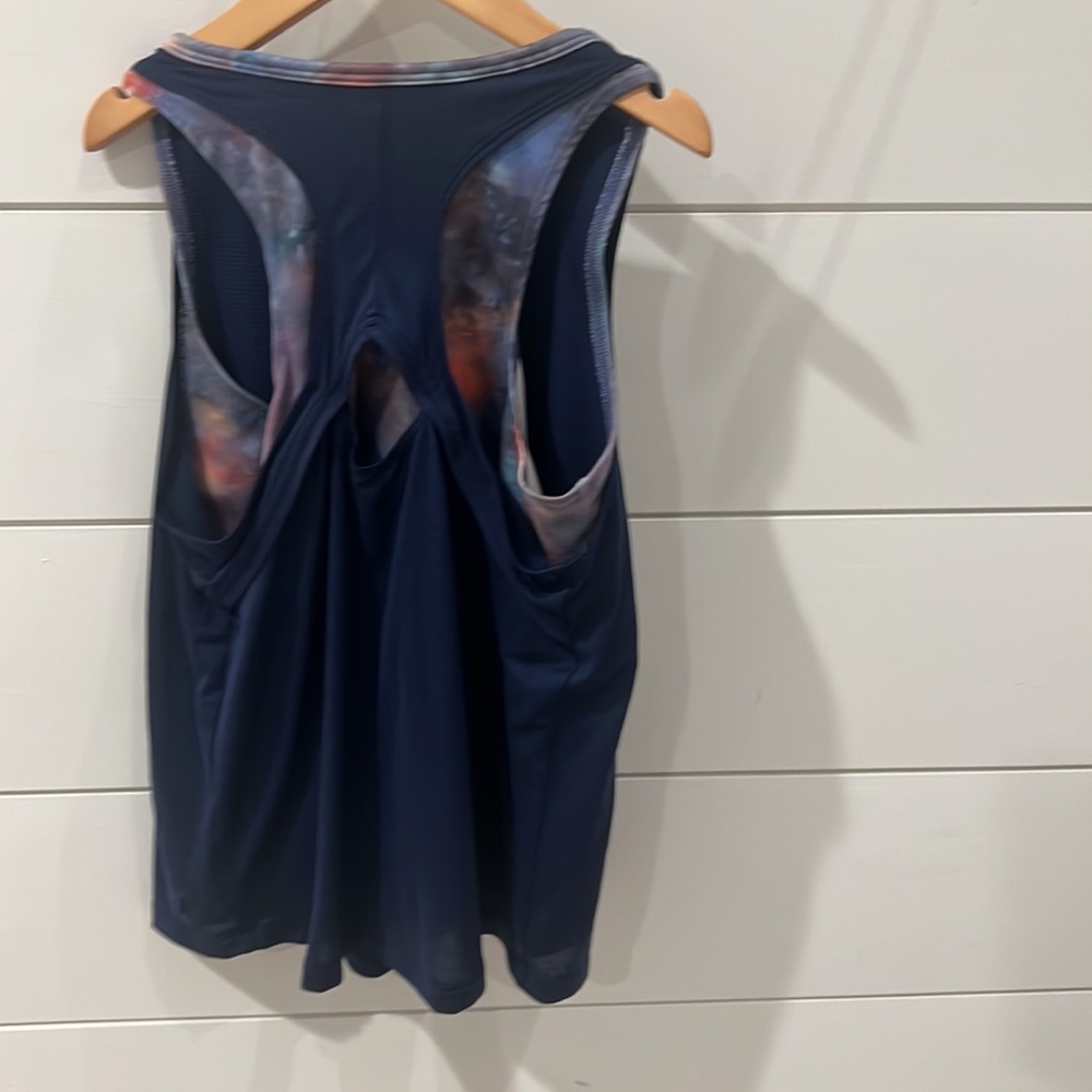 Athleta Girls Size Large 12 double layer tank top